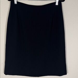 Alex Garfield Vintage Elegant Black Skirt knee length size 12